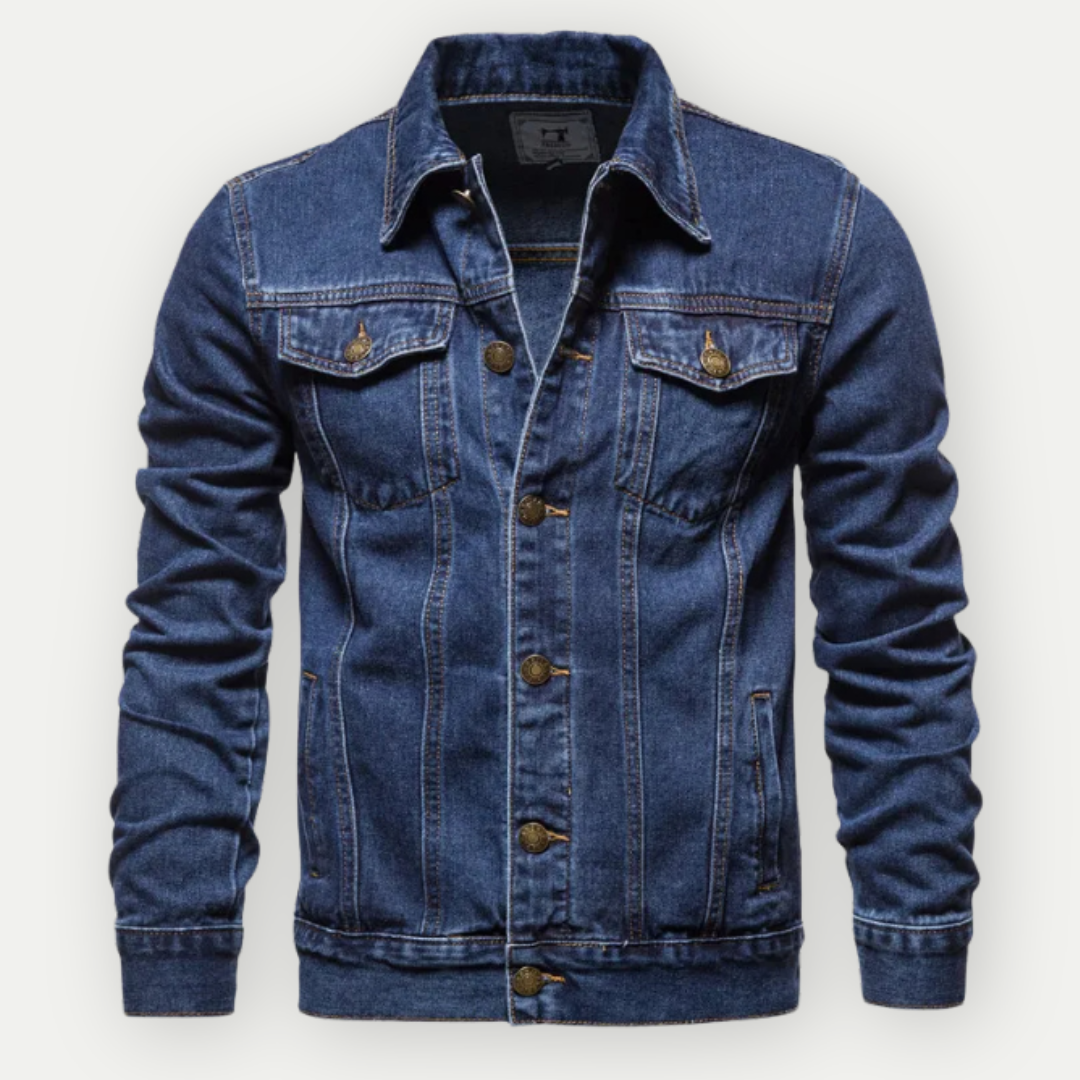 Leo™ - Veste denim trucker