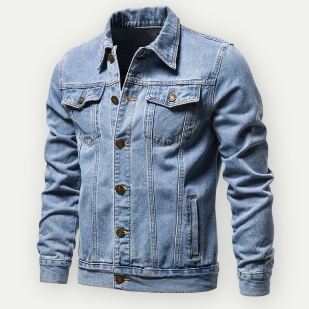 Leo™ - Veste denim trucker